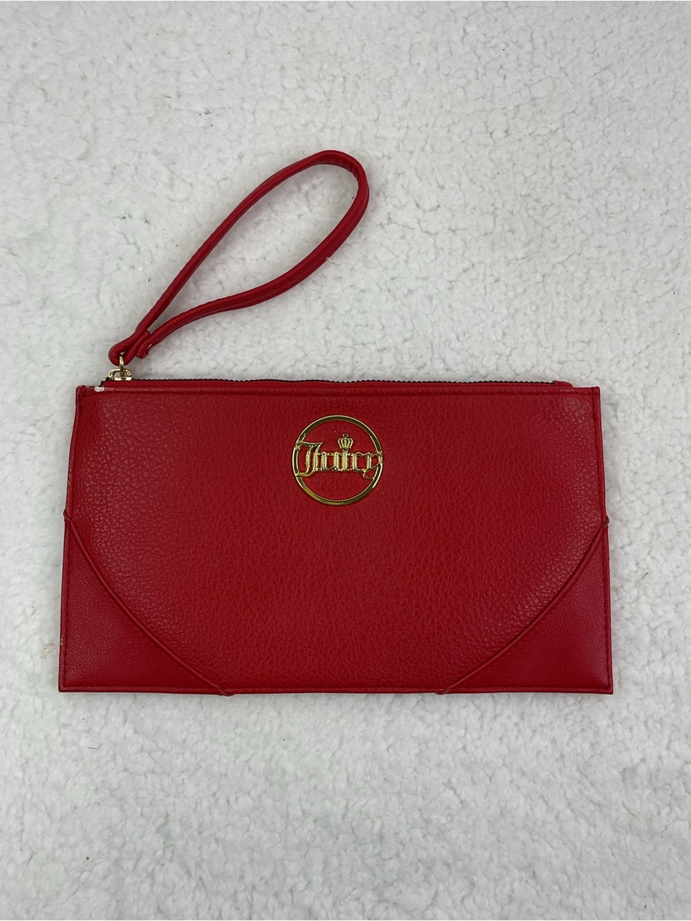 Juicy Couture Red Large Wristlet Wallet